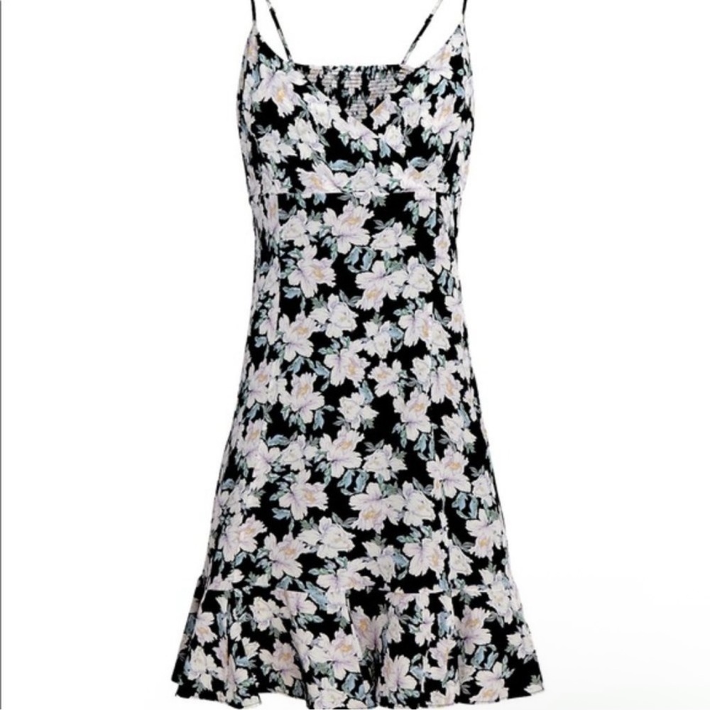 INTERMIX Silk Floral Mini Dress Size 12